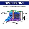 Herokiddo 14'x18' Enchanted Forest Commercial Grade Bounce House with Dual Slide, and Basketball Hoop. - 3 of 4