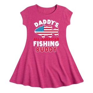 Girls' - Instant Message - Celebrate Family Fit & Flair Cap Sleeve Dress - 1 of 3