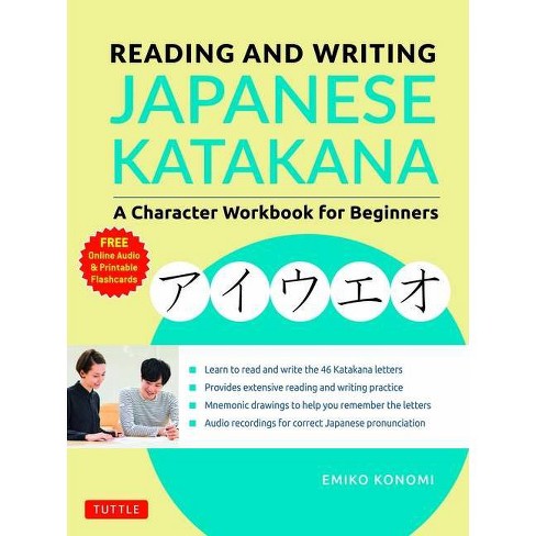 3 workbook Japanese Writing Practice Book Hiragana katakana and