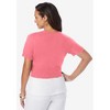 Jessica London Women's Plus Size Jewel-Neck Shrug - 3 of 4