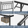 Yaheetech Modern Metal Platform Bed Frame with Headboard - 4 of 4