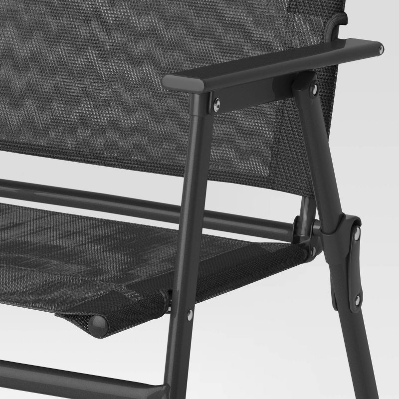 Sling Folding Chair - Black - Room Essentials&#8482;, 5 of 8