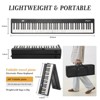GustoWave 88 Key Portable Folding Piano Keyboard, Semi-Weighted Full Size,Sustain Pedal, Carry Bag, for Beginners & Adults - 3 of 4