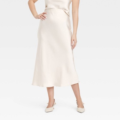 Women's Midi A-Line Skirt - A New Day™