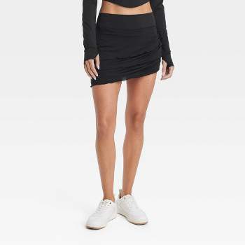 Women's High-rise Woven Shorts 2.5 - Joylab™ Tan L : Target