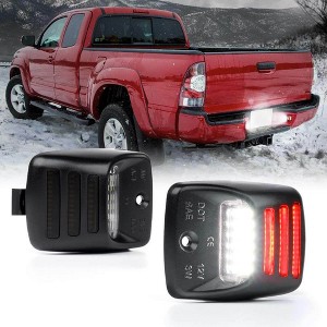 LED License Plate Light Assembly for Tacoma Pickup Truck, 12V 18SMD ...