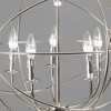 Yosemite Home Decor SCFP2005-5-SN 5 Lights Mini Chandelier, Nickel Plated Finish - 4 of 4
