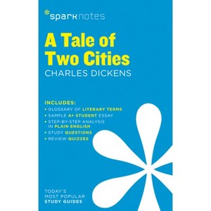 A Tale of Two Cities Sparknotes Literature Guide - by  Sparknotes & Charles Dickens (Paperback) - 1 of 1