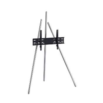 Tripod TV Stand for TVs up to 75" Silver - Proman Products
