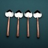 Inox Artisans Sundance Heart Coffee/Dessert Table Spoon 4 Pc. Set - 3 of 4