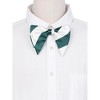 INSPIRE CHIC Men's Pre-tied Striped Adjustable Bow Tie - 4 of 4