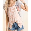 Women's Paisley & Leopard Top - Ces Femme - 2 of 4