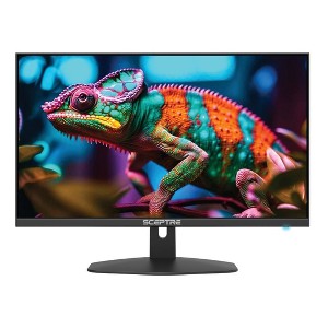 Sceptre 27-inch Gaming Monitor (E275W-FW100T) features a 100Hz refresh rate, 100% sRGB, AMD FreeSync, built-in speakers, and an eye care design - 1 of 4