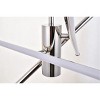 Elegant Lighting Sonya 3 Light Polished Nickel Pendant - 4 of 4