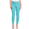 YMI Women's Hyper Stretch Mid-Rise 5 Pocket Slim Fit Skinny Jeans - 2 of 4