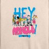 Women's - Hey Arnold! - Arnold Spray Paint 96 Lightweight French Terry Wide Neck Long Sleeve Shirt - 2 of 4