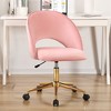 LOVMOR Upholstered Home Office Chair - 2 of 4