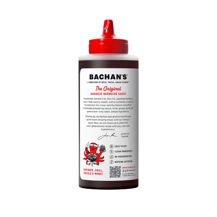 Bachan's Original Japanese BBQ Sauce - 17oz, 3 of 7