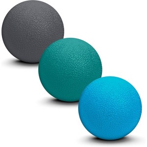 Dr. Scholl's 3-Piece Hand Therapy Set, Soft, Medium & Firm Resistance Ball for Muscle Strength, Stress Relief, Flexibility - 1 of 4