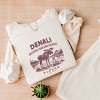 Simply Sage Market Denali National Park and Reserve Alaska EST. 1917 Lightweight Garment Dyed Sweatshirt - 3 of 4