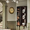Clockswise 12" Round Decorative Singing Bird Wall Clock Battery-Operated with Wild Nature Sounds Hourly Chime - 3 of 4