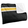 Missouri Western State University Primary Logo Stripes Silky 50x60 Blanket, 1 Sided - 3 of 4