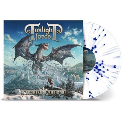 Twilight Force - At The Heart Of Wintervale - White/blue Splatter (Colored Vinyl Splatter White Blue Gatefold LP Jacket)