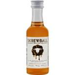 Skrewball Peanut Butter Flavored Whiskey - 50ml Bottle