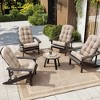 Pellebant Adirondack Style Patio Outdoor Chair Cushion for Adirondack Chair or Lounge Rocking Chair - 4 of 4
