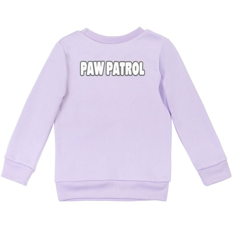 PAW Patrol Skye Girls Pullover Fleece Sweatshirt and Leggings Outfit Set Little Kid to Big Kid, 3 of 7