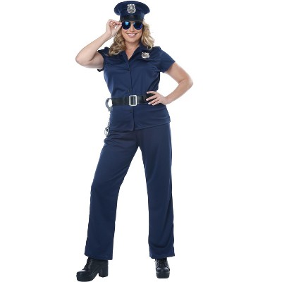 plus size police woman fancy dress