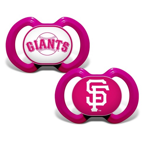 BabyFanatic Girls Pink Pacifier 2-Pack - MLB San Francisco Giants. - image 1 of 4