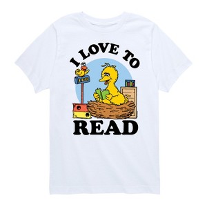 Boys' - Sesame Street - I Love To Read Short Sleeve Graphic T-Shirt - 1 of 4