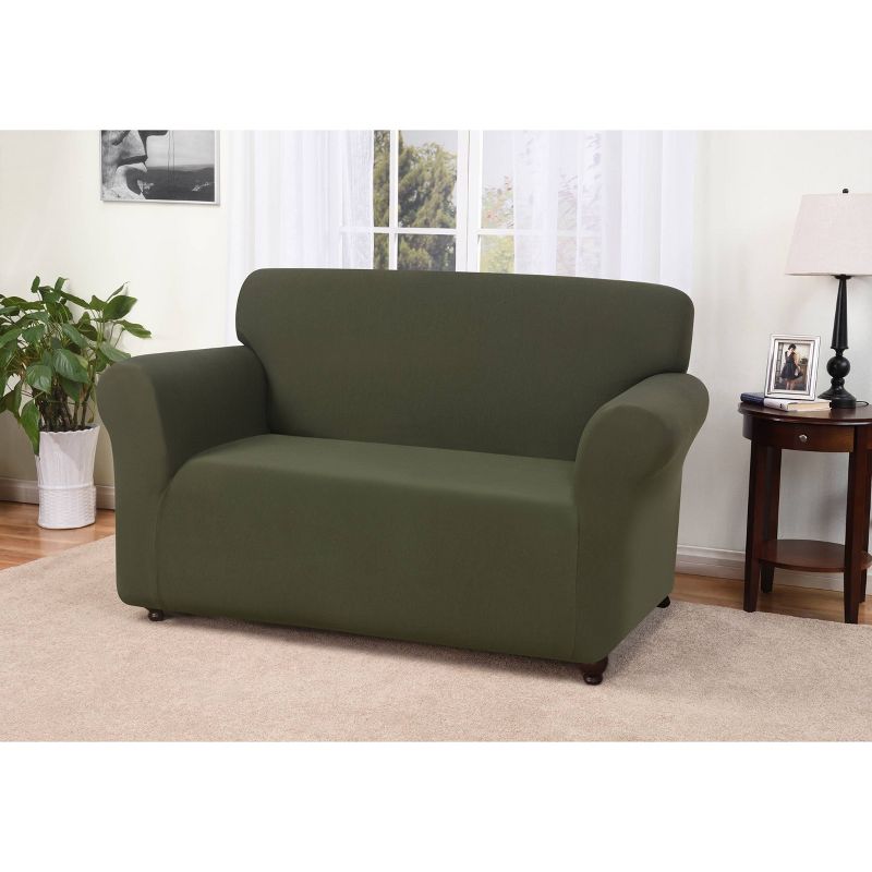 Jersey Loveseat Slipcover - Madison Industries, 2 of 3