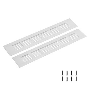 Unique Bargains Rectangle Ventilation Grille, Aluminum - 1 of 3