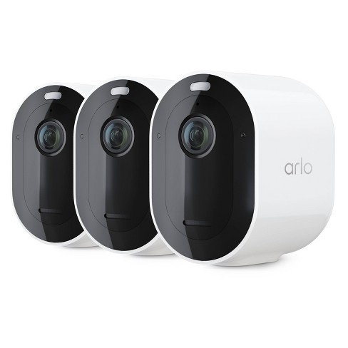 Arlo Pro 2k Indoor/outdoor Spotlight Wire-free 3pk Security Camera - : Target