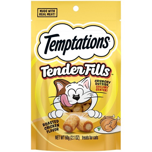 Temptations Tender Fills Roasted Chicken Cat Treat 2.1oz Target