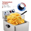 11L Electric Deep Fryer with Basket Strainer, Adjustable Temp and Timer, Perfect for Fried Chicken, Shrimp, French Fries, Removable Oil-Container - 4 of 4