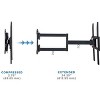 Mount-It! Full Motion TV Wall Mount | Long Arm TV Mount with 24 Inch Extension | Fits 32 to 55 Inch TVs with Up to VESA 400 x 400, 77 Lbs. Capacity - 3 of 4