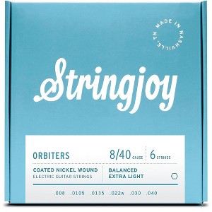 Stringjoy Orbiters Coated Nickel Wound Electric Guitar Strings - 1 of 1