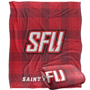 Saint Francis University Campus Plaid Spirit Silky Touch Super Soft Throw Blanket 50x60 - 1 of 4