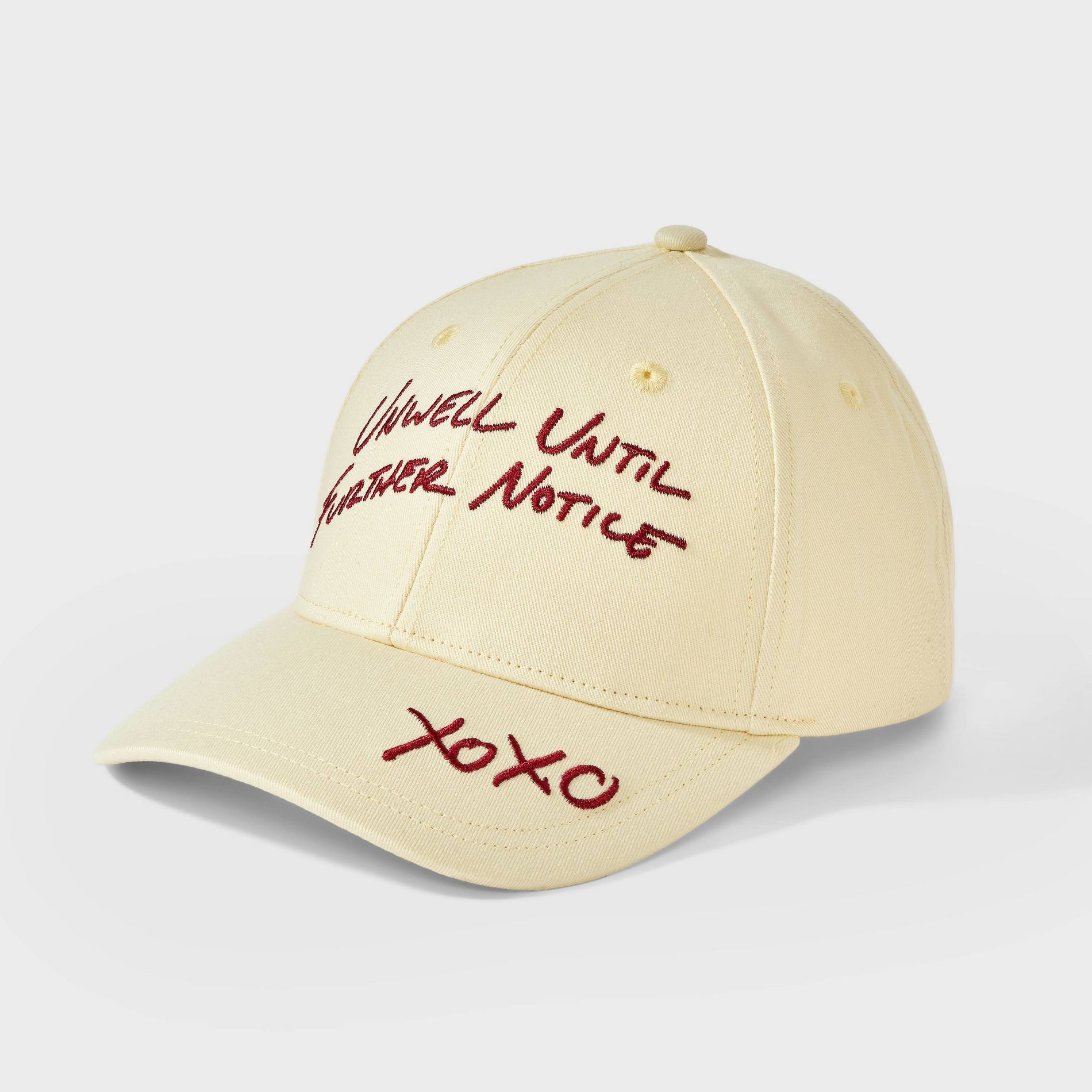 Unwell Baseball Hat - Yellow