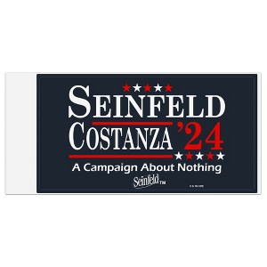 Seinfeld Election Tee Automotive Bumper Sticker - 1 of 4