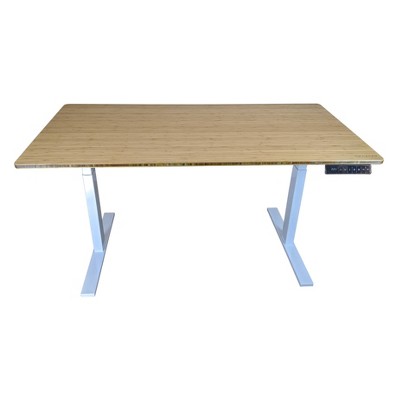 60"x30" Adjustable Standing Desk White - Uncaged Ergonomics