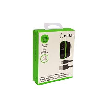 Belkin 2.1A Wall Charger with Micro USB ChargeSync Cable for Most Mobile Devices - Black