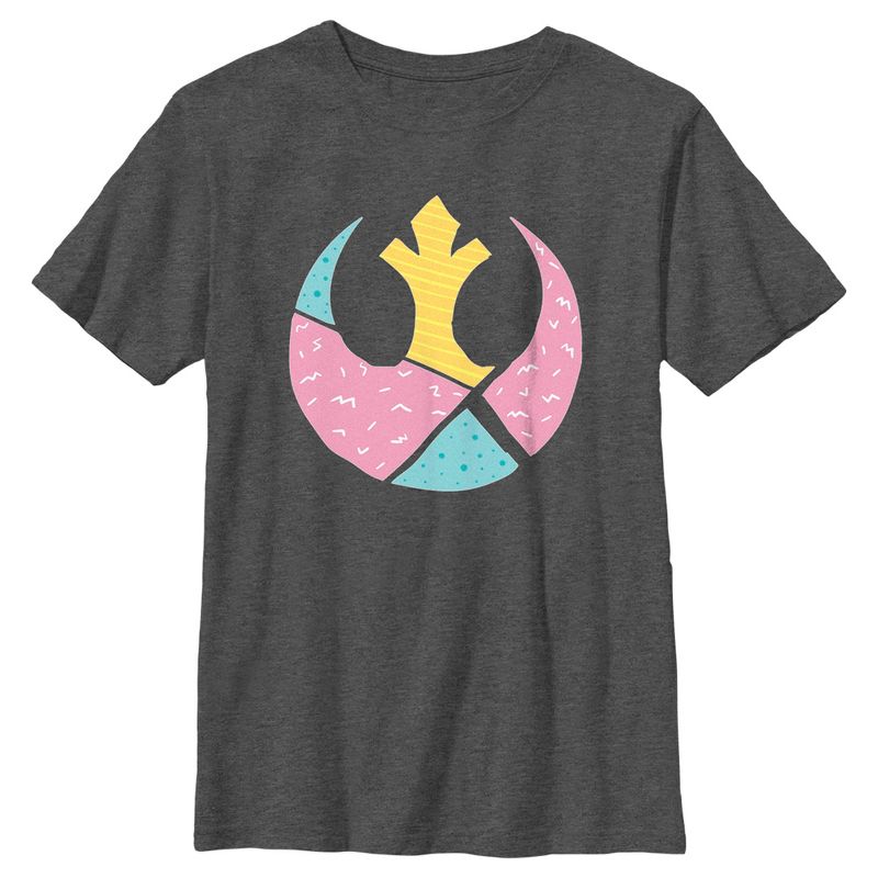 Boy's Star Wars Easter Egg Rebel Alliance Logo T-Shirt, 1 of 6