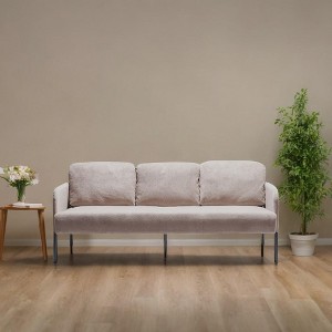 CAVINAS Comfy Sofa Upholstered Fabric Small Couches for Bedroom, Apartment, Living Room - 1 of 4