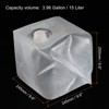 Unique Bargains Outdoor Hiking Camping Boating Collapsible Water Container with Spigot - 2 of 4