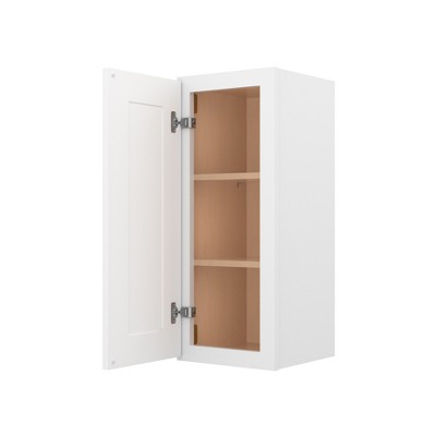 HOMLUX Easy-DIY Shaker White Ready to Assemble Wall Kitchen Cabinet