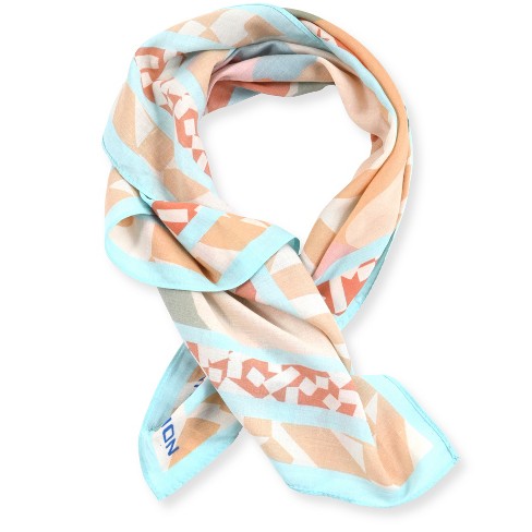 French Connection Women's Silk Scarf - Premium Silk Fabric And